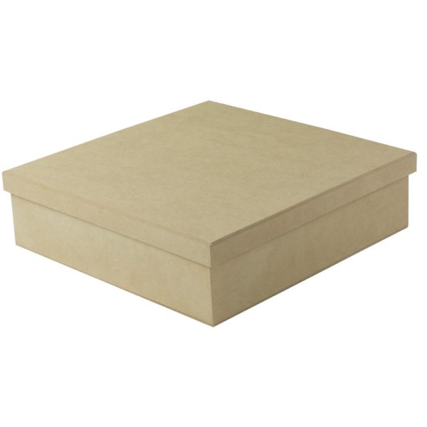 Caixa de MDF artesanato madeira crua 30X30X10 tipo sapato